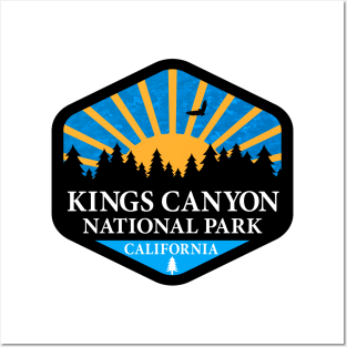 Kings Canyon National Park California Posters and Art